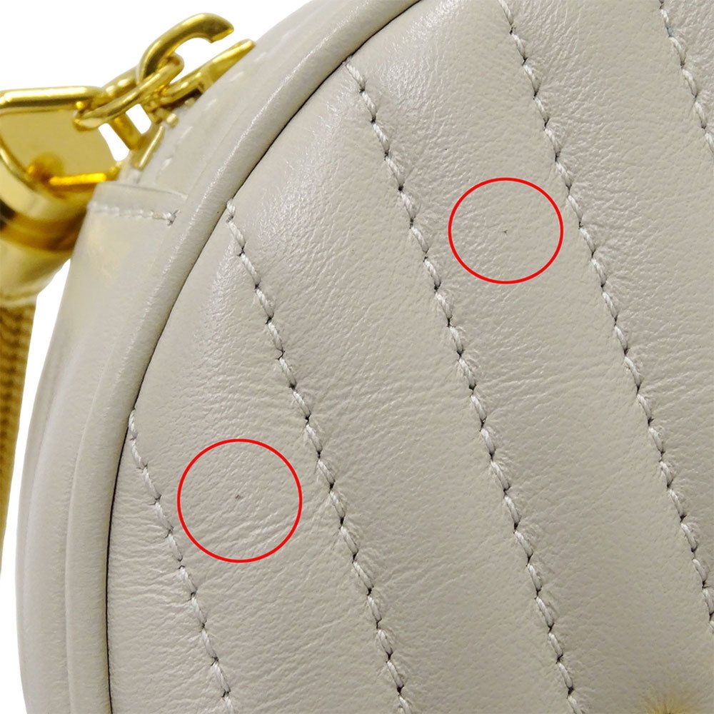SAINT LAURENT Ivory Leather Shoulder Bag - Picture 10 of 14